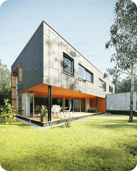 Contemporary Glass House